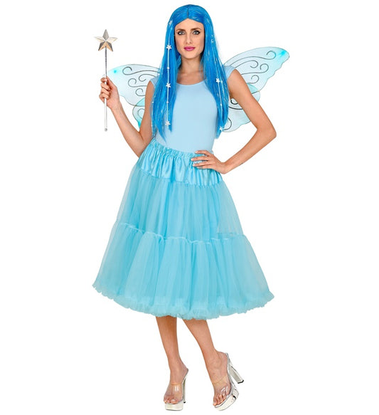 Azure Tulle Ruffle Skirt/Petticoat 65 Cm