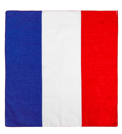 France Bandana 55X55 Cm - 100% Cotton