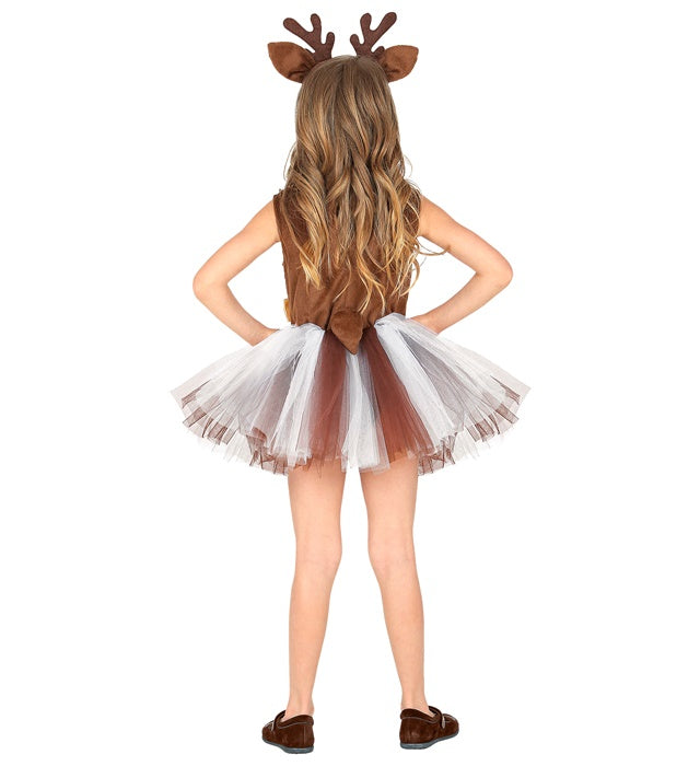 Reindeer  Tutu Dress, Headpiece 