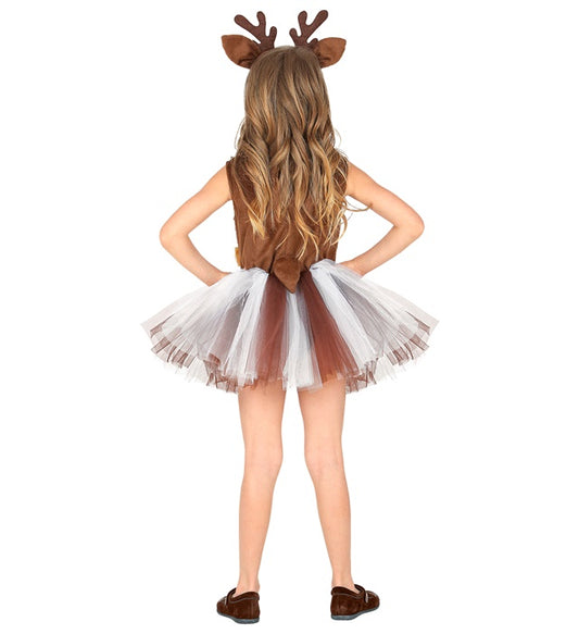 Reindeer  Tutu Dress, Headpiece 