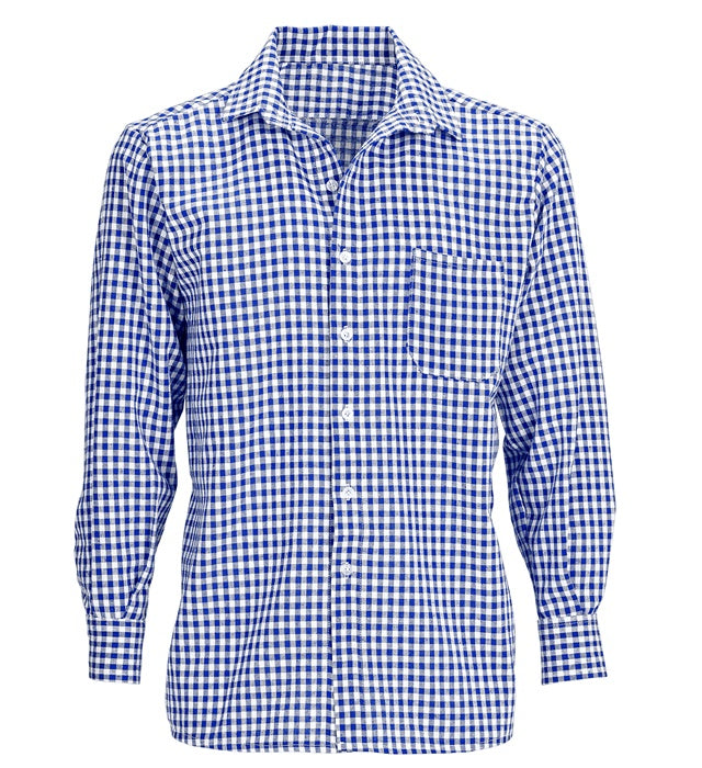 Blue Chequered Shirt
