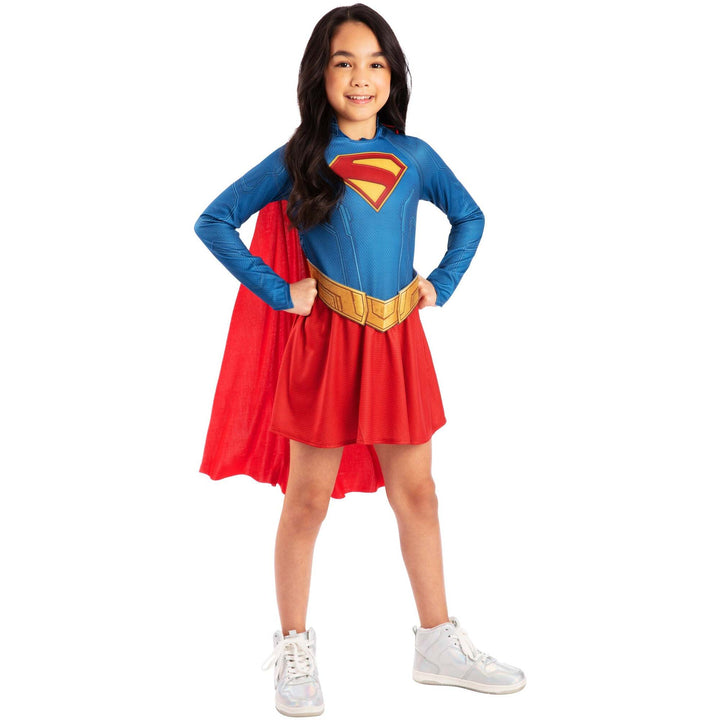 Supergirl Costume for Kids Movie Dress Up