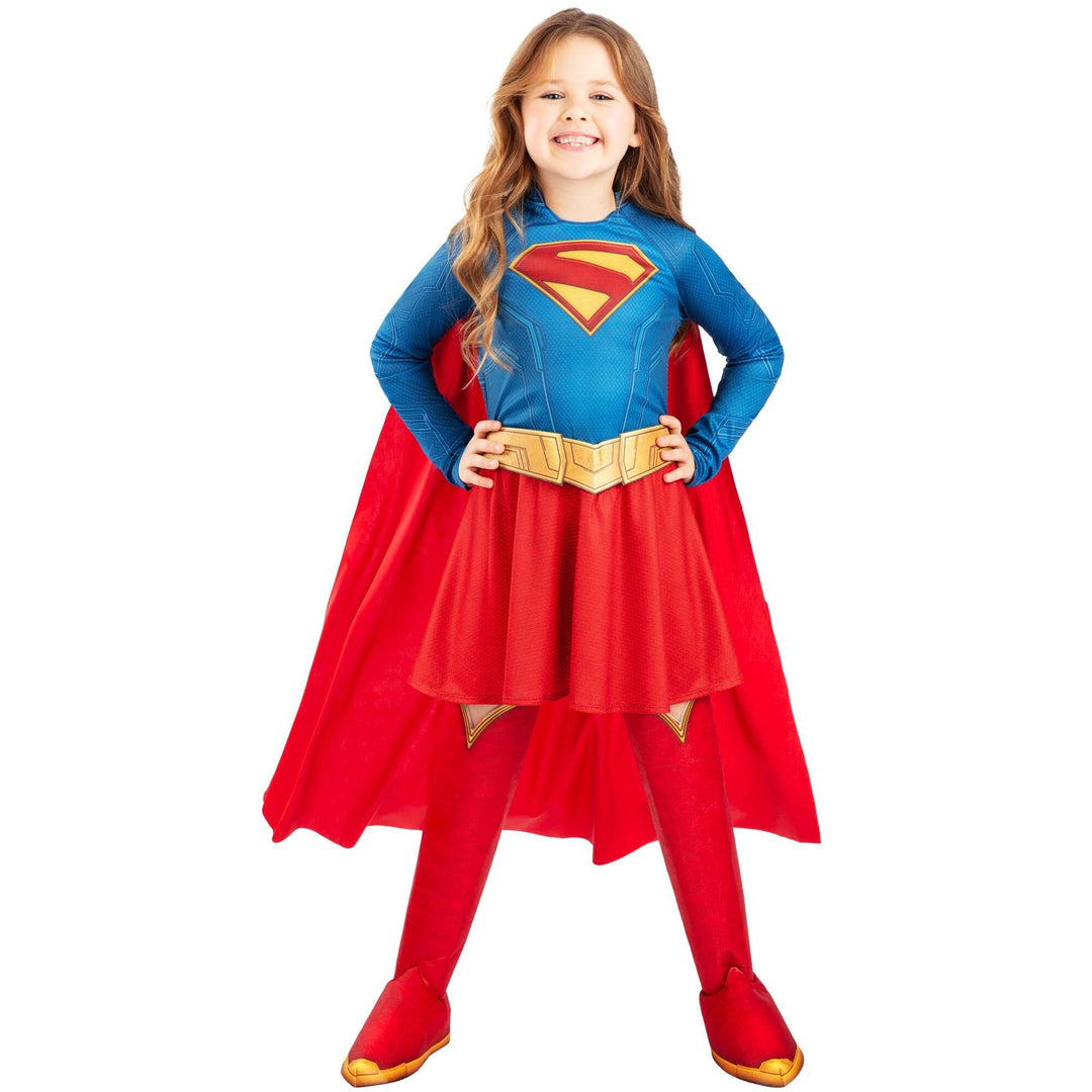 Supergirl Deluxe Costume for Kids Movie Dress Up
