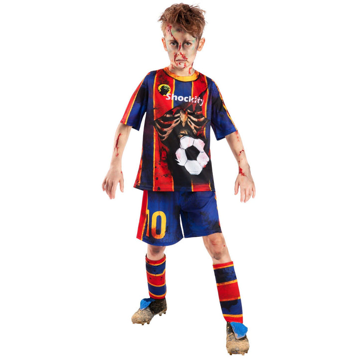 Zombie Mess-icre Costume Soccor Halloween Dress Up