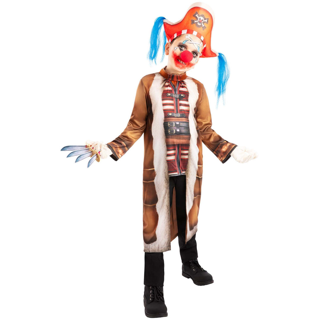 Buggy The Clown Costume One Piece Kids Dress Up