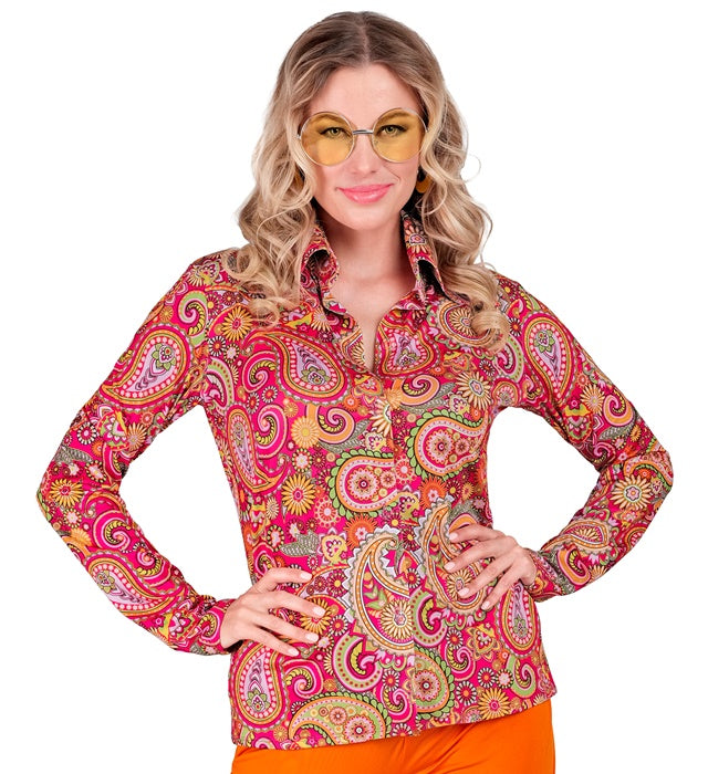The 60S Fashion - Paisley  Shirt 