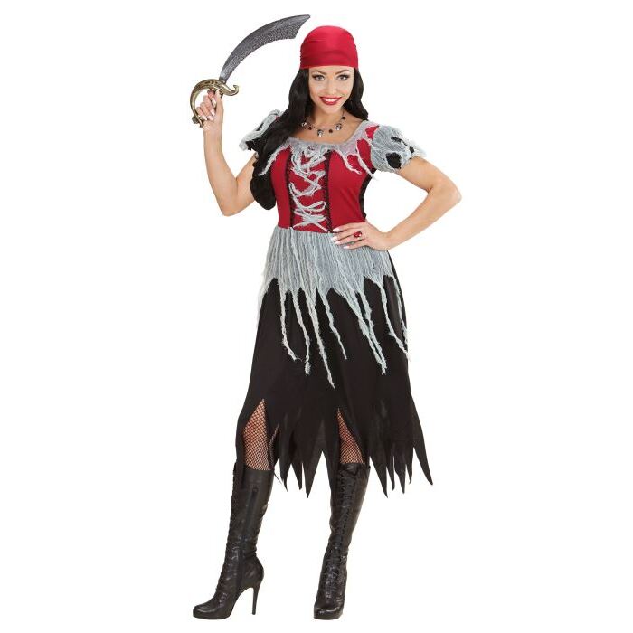 Pirate Girl  Dress, Bandana 