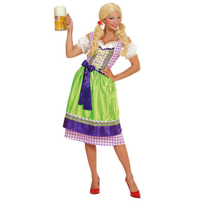 Dirndl  Dress With Apron 