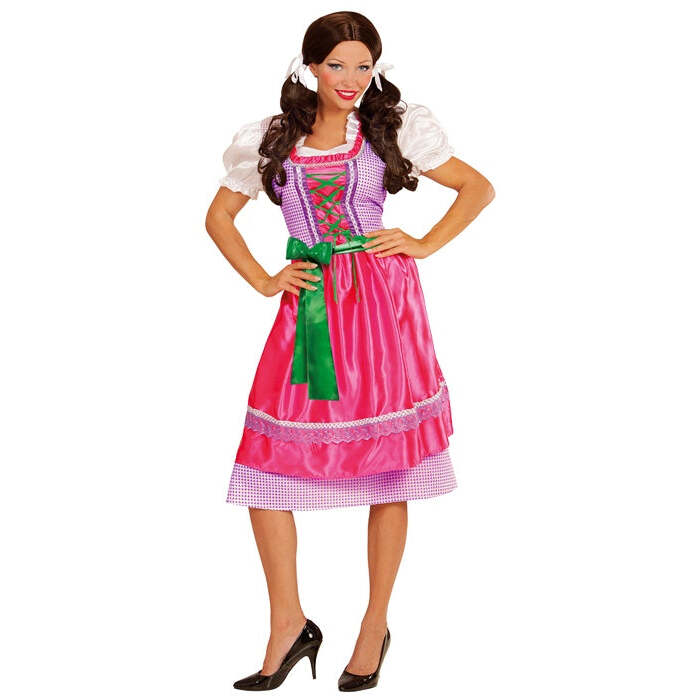 Dirndl  Dress With Apron 