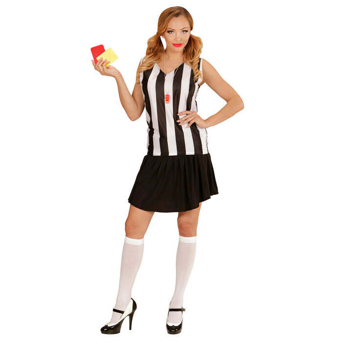 Referee  Top, Skirt, Whistle 