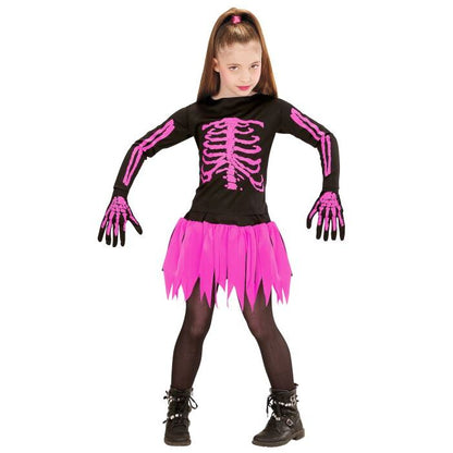 Ballerinia Skeleton  Shirt, Skirt, Gloves 