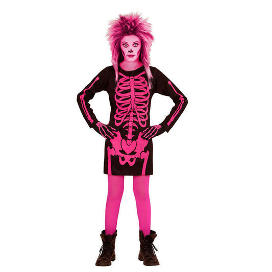 Pink Skeleton  Dress 