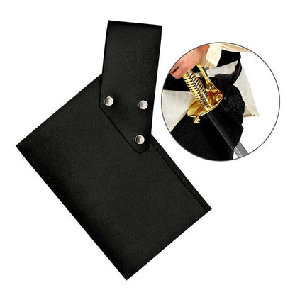Leather Look Black Sword Holster