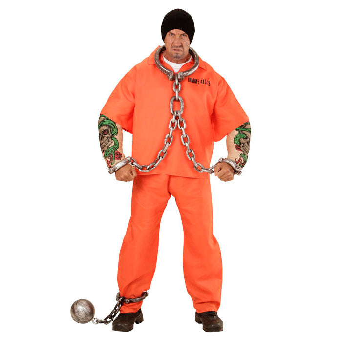 Tattooed Convict  Shirt, Tattooed Muscle Arms, Pants 