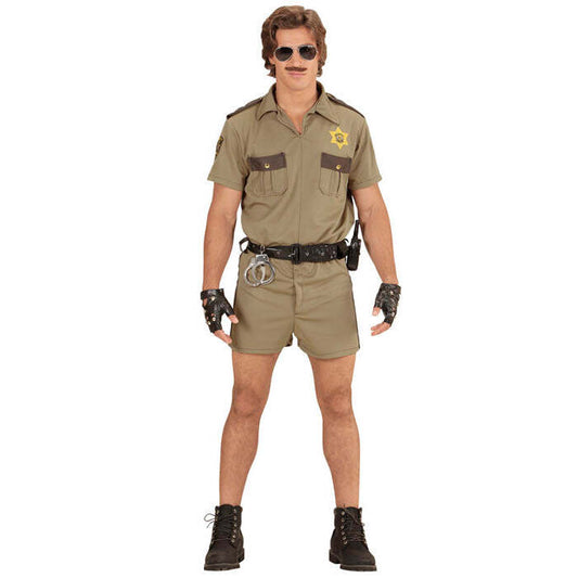 California Highway Patrol Officer  Shirt, Shorts, Belt 