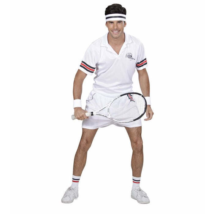 Tennis Player  T-Shirt, Shorts, Sweatband 