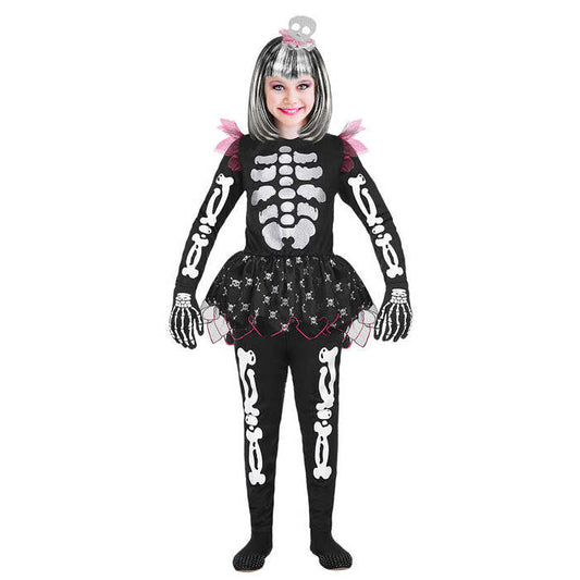 Skeleton  Shirt With Tutu, Pants, Headpiece 