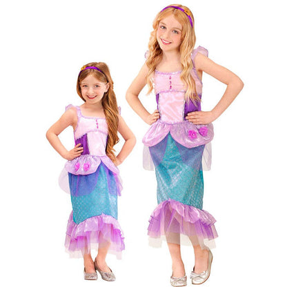 Mermaid  Dress, Headband With Starfish 