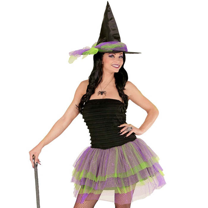Sparkling Witch  Tutu Dress, Hat 