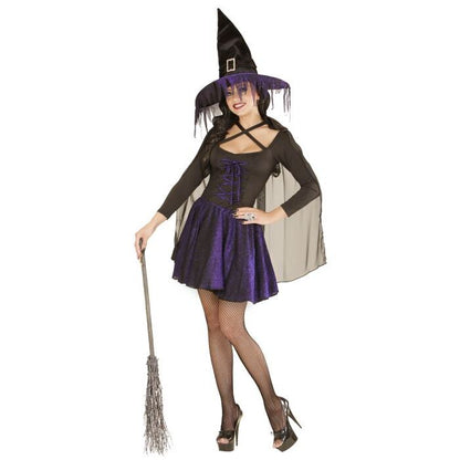 Purple Glimmer Witch  Shirt, Skirt, Cape, Hat 