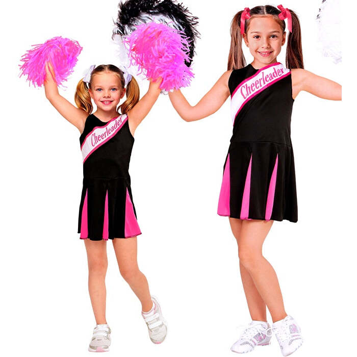 Black/Pink Cheerleader  Dress 