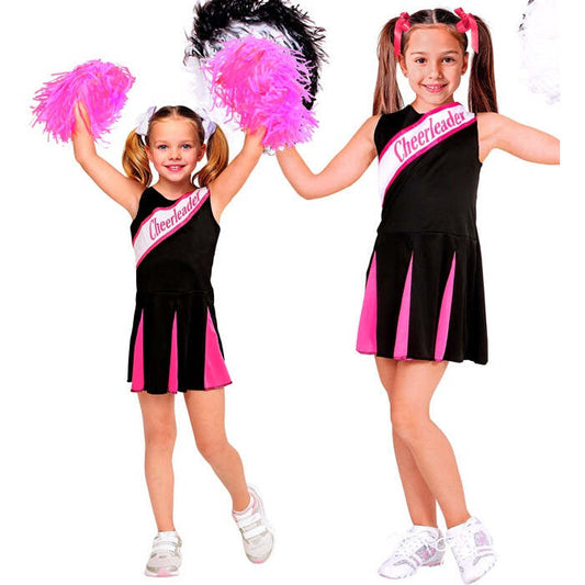 Black/Pink Cheerleader  Dress 