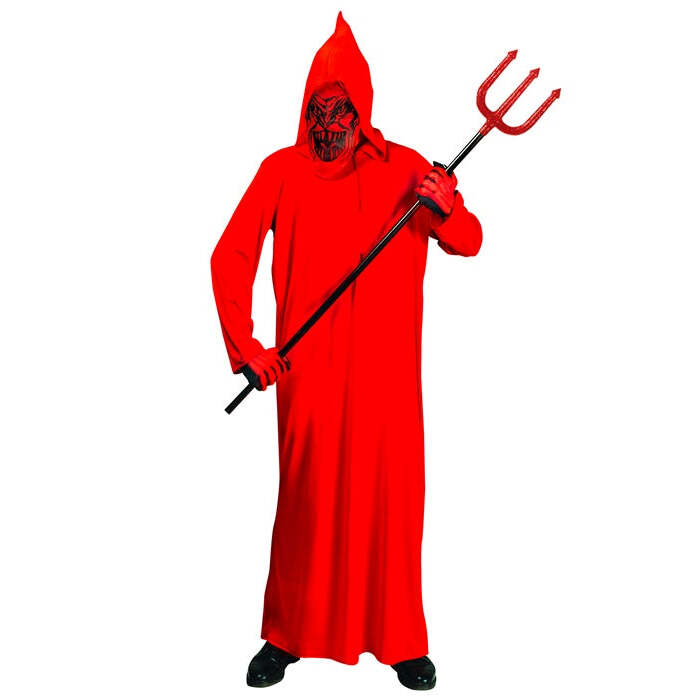Devil  Hooded Robe With Mask 
