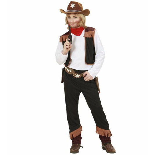 Cowboy  Shirt With Vest, Pants, Bandana 