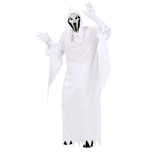 Ghost  Robe, Hooded Mask 