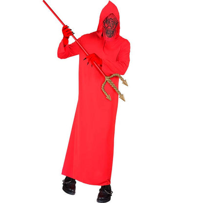 Devil  Hooded Robe With Mask 