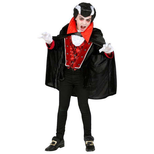 Victorian Vampire  Jacket With Vest, Jabot, Cape 