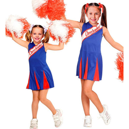 Blue/Red Cheerleader  Dress 