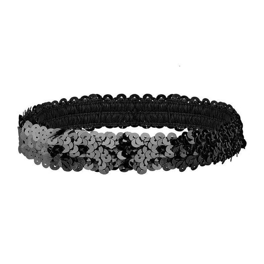 Black Sequin Headband