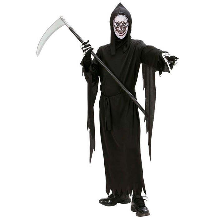 Grim Reaper  Robe, Belt, Hooded Mask 