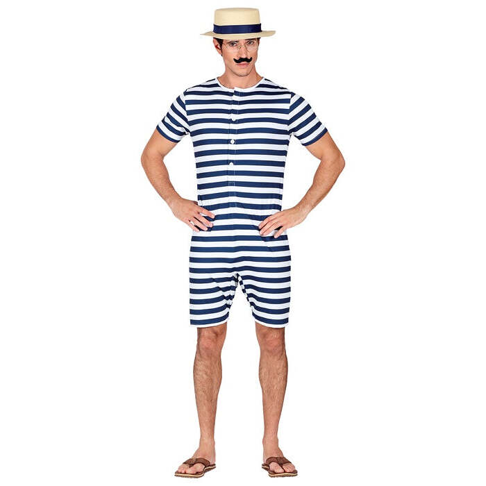 Retro Bathing Suit  Jumpsuit 