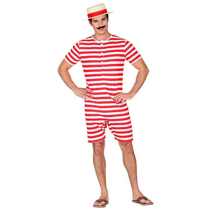 Retro Bathing Suit  Jumpsuit 