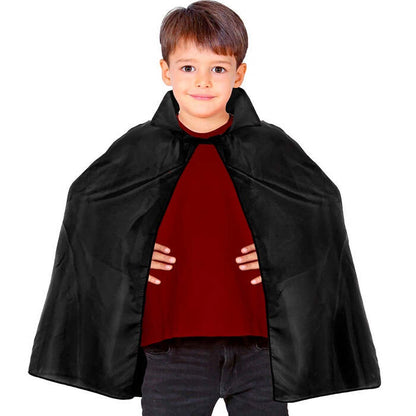 Child Size Black Cape 60 Cm