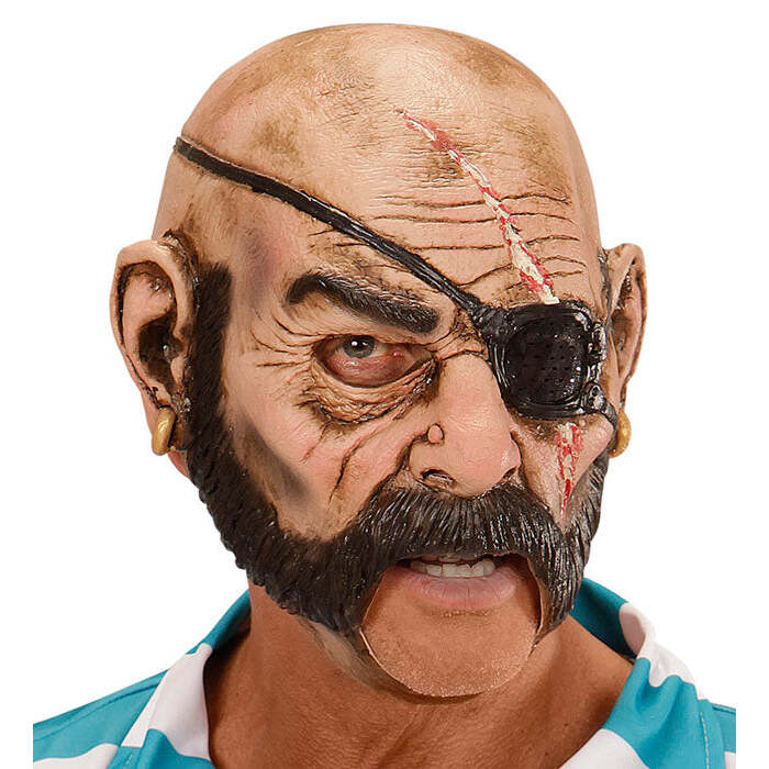 Pirate 3/4 Open Mouth Mask