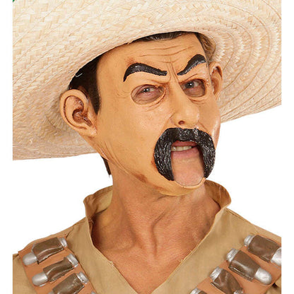 Mexican 3/4 Open Mouth Mask