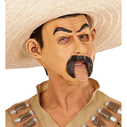 Mexican 3/4 Open Mouth Mask