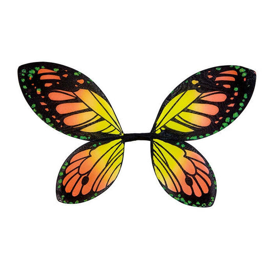 Black-Orange-Yellow Butterfly Wings Child Size 66X38 Cm