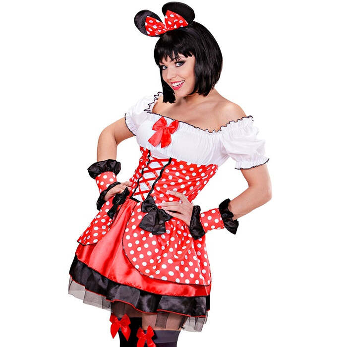 Mouse  Dress, Cuffs, Ears 