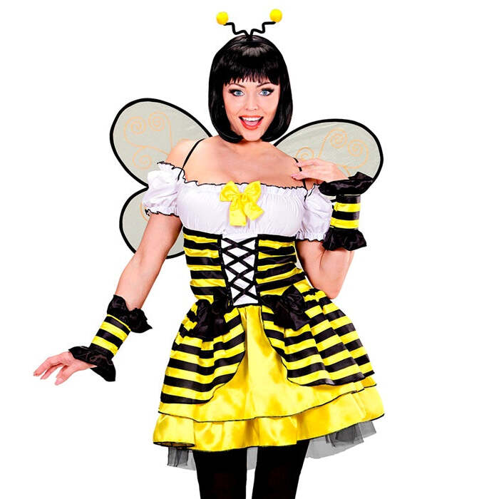 Bee  Dress, Cuffs, Wings, Antennas 