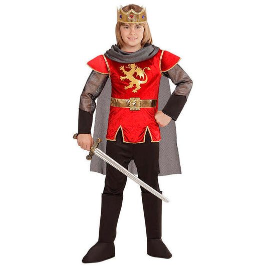 King Arthur  Coat, Pants, Boot Covers, Crown, Cape 