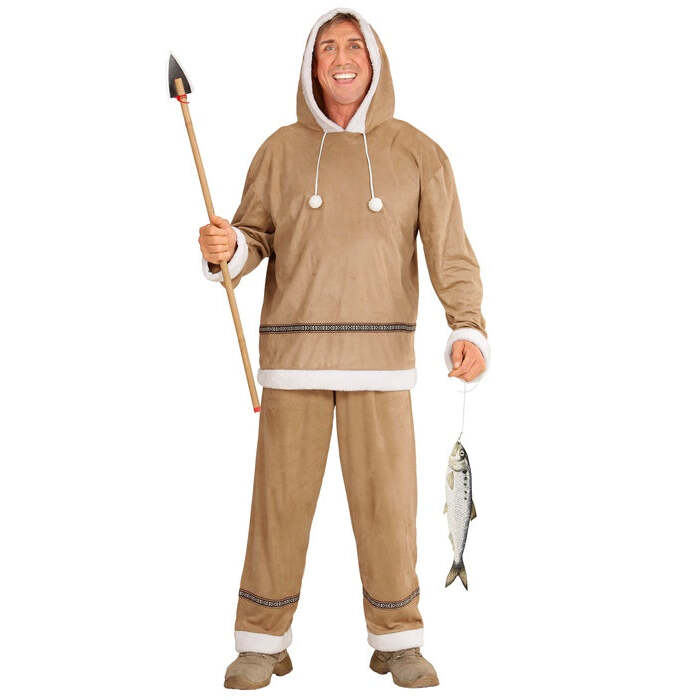 Eskimo  Hooded Coat, Pants 