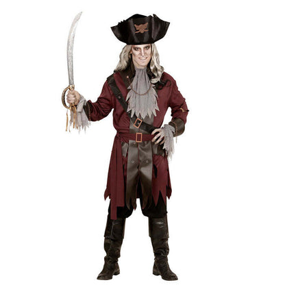 Captain Spook  Coat With Belt, Jabot, Sash, Hat 