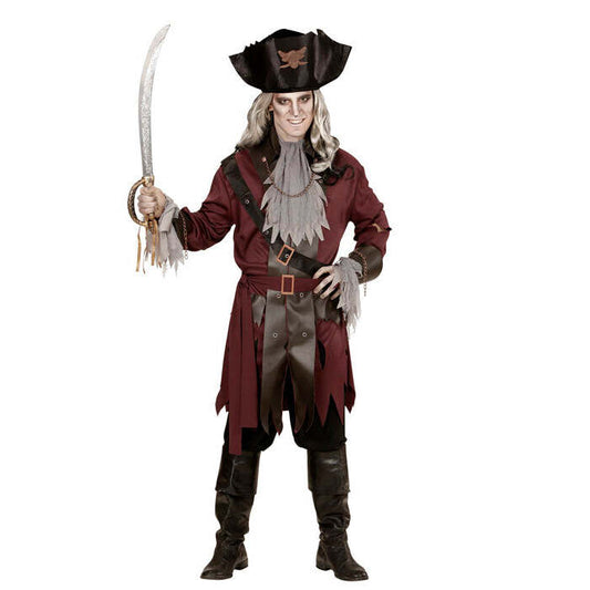 Captain Spook  Coat With Belt, Jabot, Sash, Hat 
