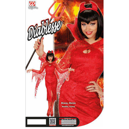 Diablesse  Dress, Horns 