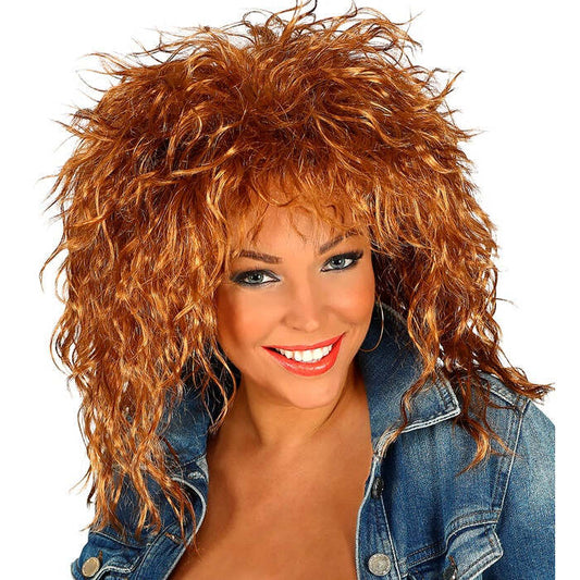 80S Rock Star Wig In Box