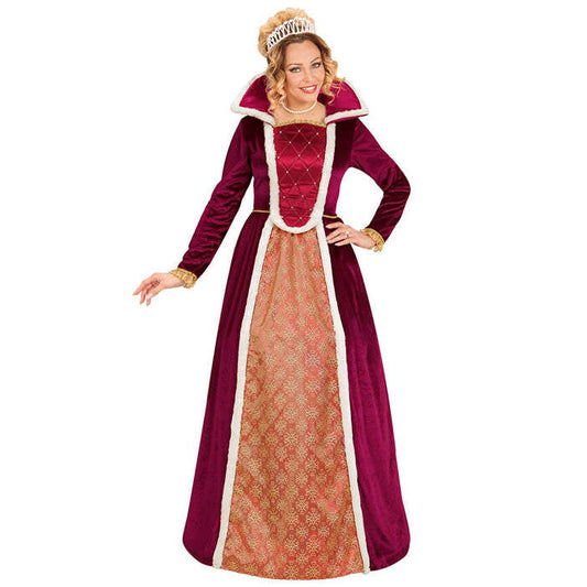 Royal Queen  Dress With Crinoline Underskirt 